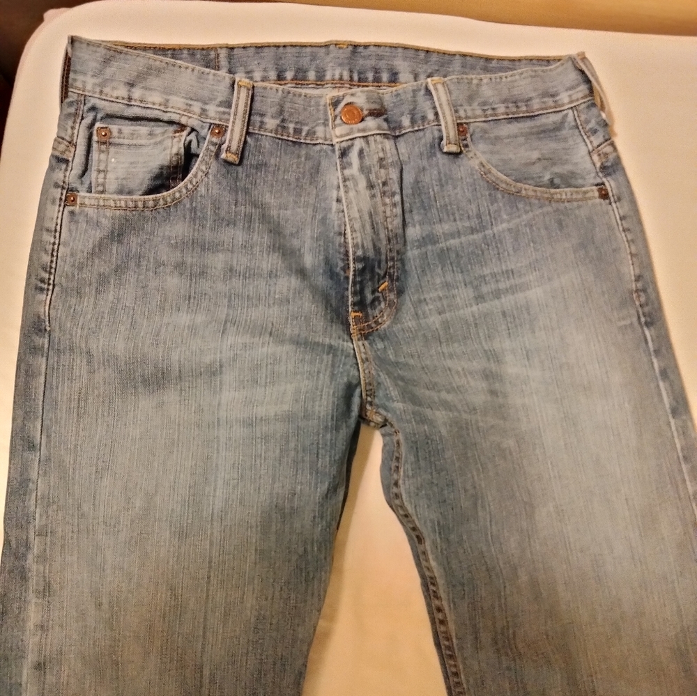 Men's slim boot cut jeans